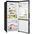 LG 420L Bottom Mount Non-Plumbed Fridge Matte Black GB-W455MBL image NaN
