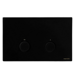 Rogerseller Apollo Pneumatic Flush Plate - Matte Black 3232000111 hero image