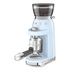 Smeg 50's Retro Style Coffee Grinder Pastel Blue CGF03PBAU image NaN
