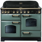 Falcon 110cm Classic Deluxe  Freestanding Induction Oven/Stove Mineral Green - Special Order CDL110EIMGBR hero image
