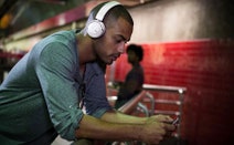 JBL Wireless On Ear Headphones White JBLT450BTWHT hero image