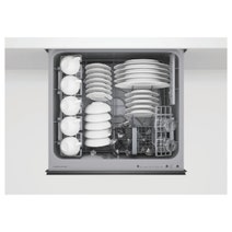Fisher & Paykel Series 9 Contemporary Double DishDrawer Dishwasher Black Steel DD60D4NB9 hero image