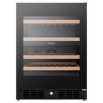 Hisense 46 Bottle Dual-Zone Wine Cabinet Black HRWC46B hero image