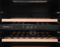 Vintec 40 Bottle Dual Zone Wine Storage Cabinet V40SG2EBK hero image