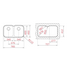 Teka TBEU2B765 Classic Double Bowl Undermount Sink image NaN