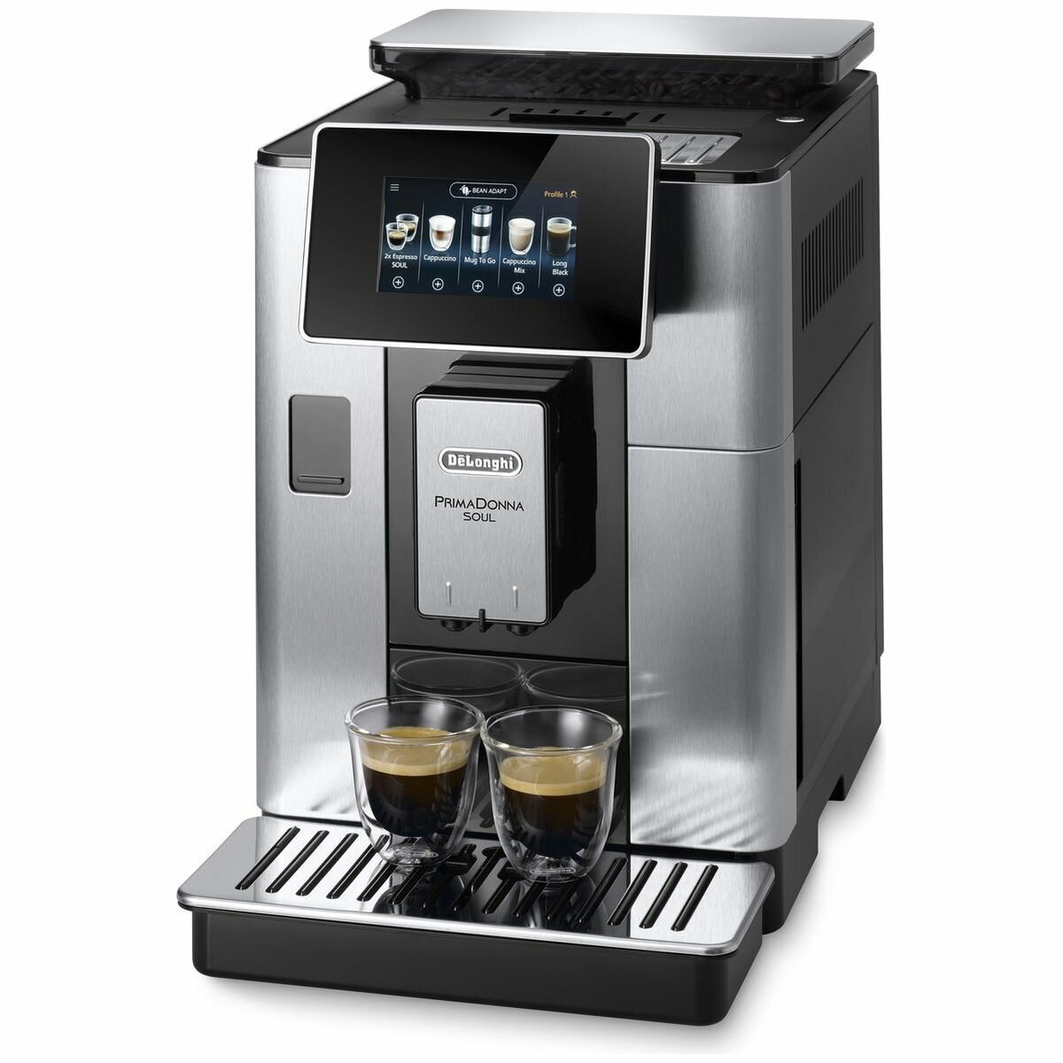 DeLonghi PrimaDonna Soul Automatic Coffee Machine ECAM61075MB Appliances Online
