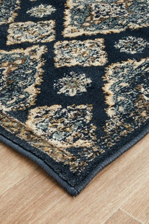Rug Culture Oxford Medium Navy Rug 300X80CM - OXF-434-NAV-300X80 hero image