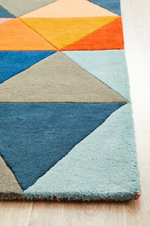 Rug Culture Matrix Large Multi-coloured Rug 400X80CM - MTX-905-MUL-400X80 hero image