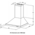 Robinhood RWC3CH6SS Canopy Rangehood image NaN