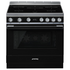 Smeg 90cm Portofino Freestanding Electric Oven/Stove CPF9IPBL  image NaN