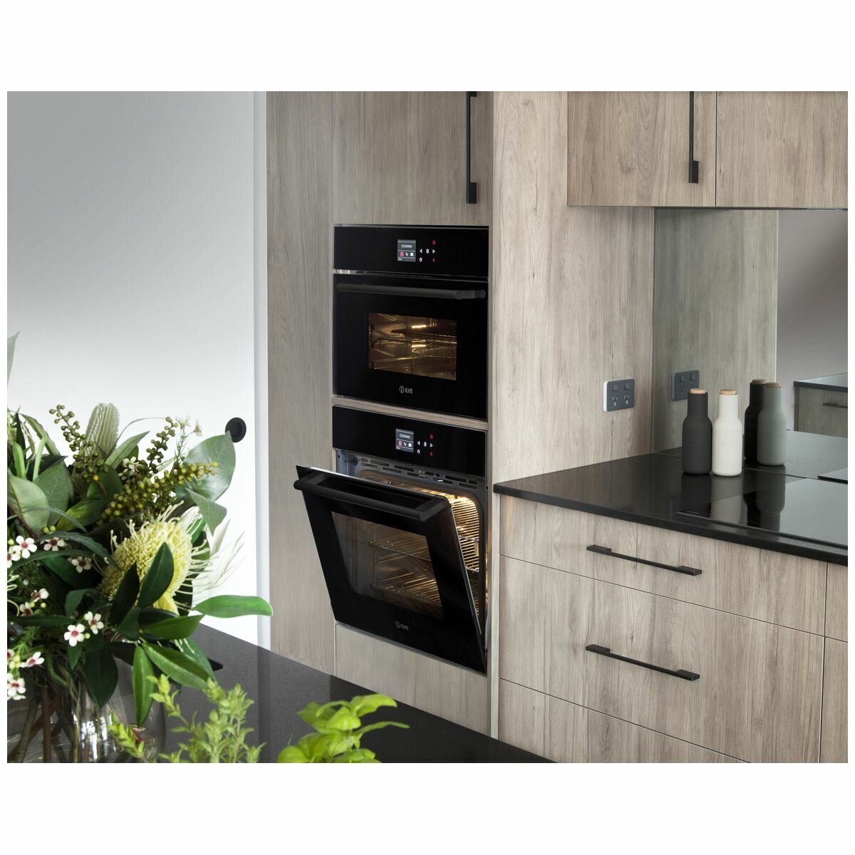 ILVE 60cm Compact Built In Combi Microwave Oven ILCM45BV