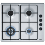 Bosch 60cm Series 2 Natural Gas Stainless Steel Cooktop PBH6B5B80A hero image