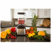 Blendtec Designer 725 Blender with BPA-Free WildSide+ Jar Stainless & Black D725D3516A1A hero image