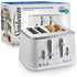 Sunbeam French Riviera 4 Slice Toaster White TAM8104WH image NaN