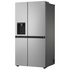 LG 635L Side by Side Fridge with Non-plumbed Ice & Water Dispenser Stainless Steel GS-N600PL  image NaN