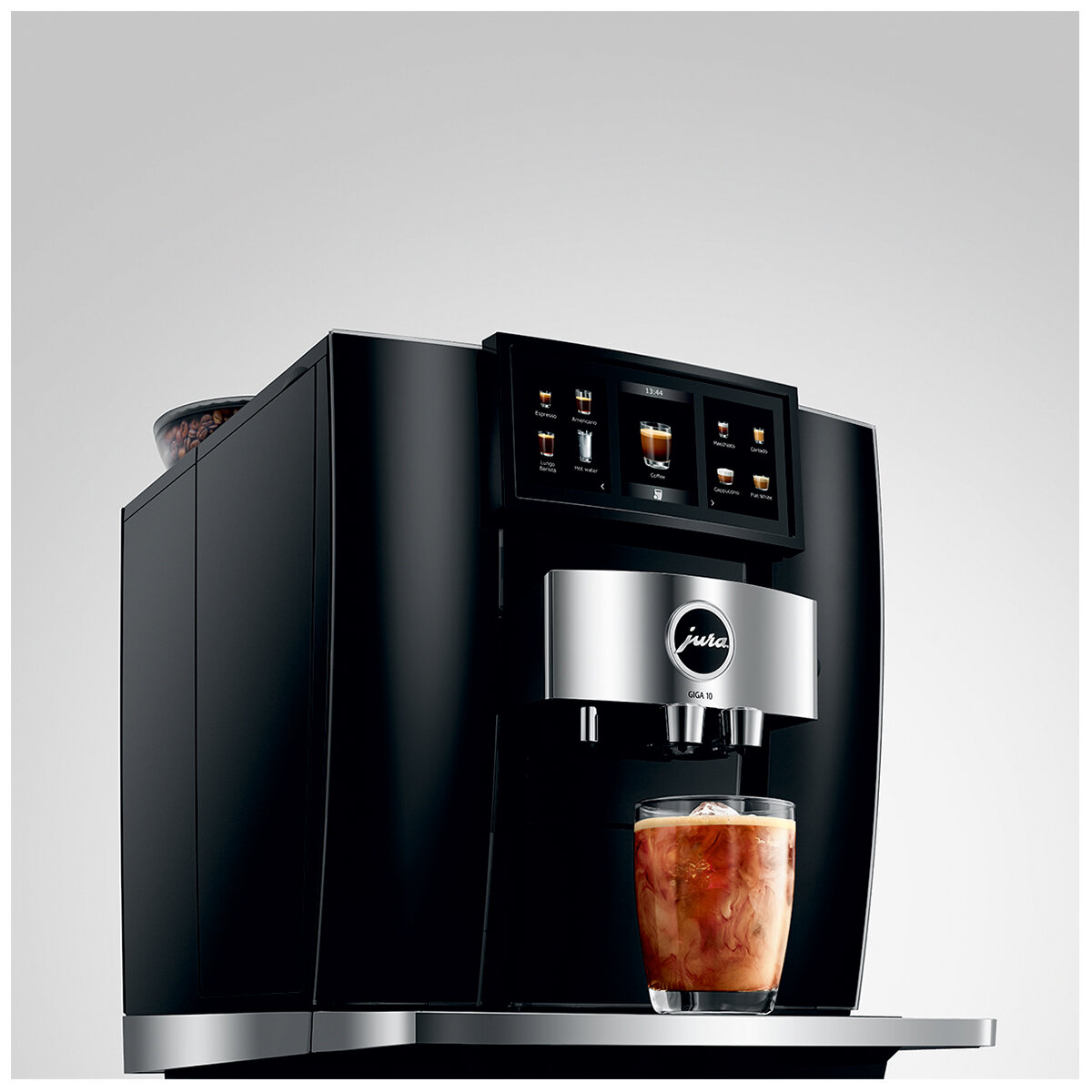 Jura Giga 10 Automatic Coffee Machine Diamond Black 15558 hero image