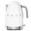 Smeg 50s Retro Style Temperature Control Electric Kettle White KLF04WHAU