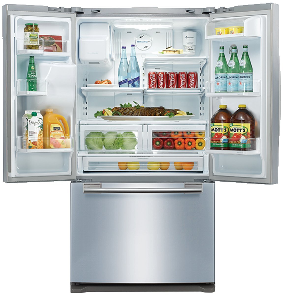Samsung SRF639GDLS 639L French Door Fridge hero image
