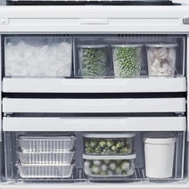Fisher & Paykel Series 5 494L ActiveSmart Bottom Mount Fridge with Ice and Water Stainless Steel Right Hinge E522BRXFDU5 hero image