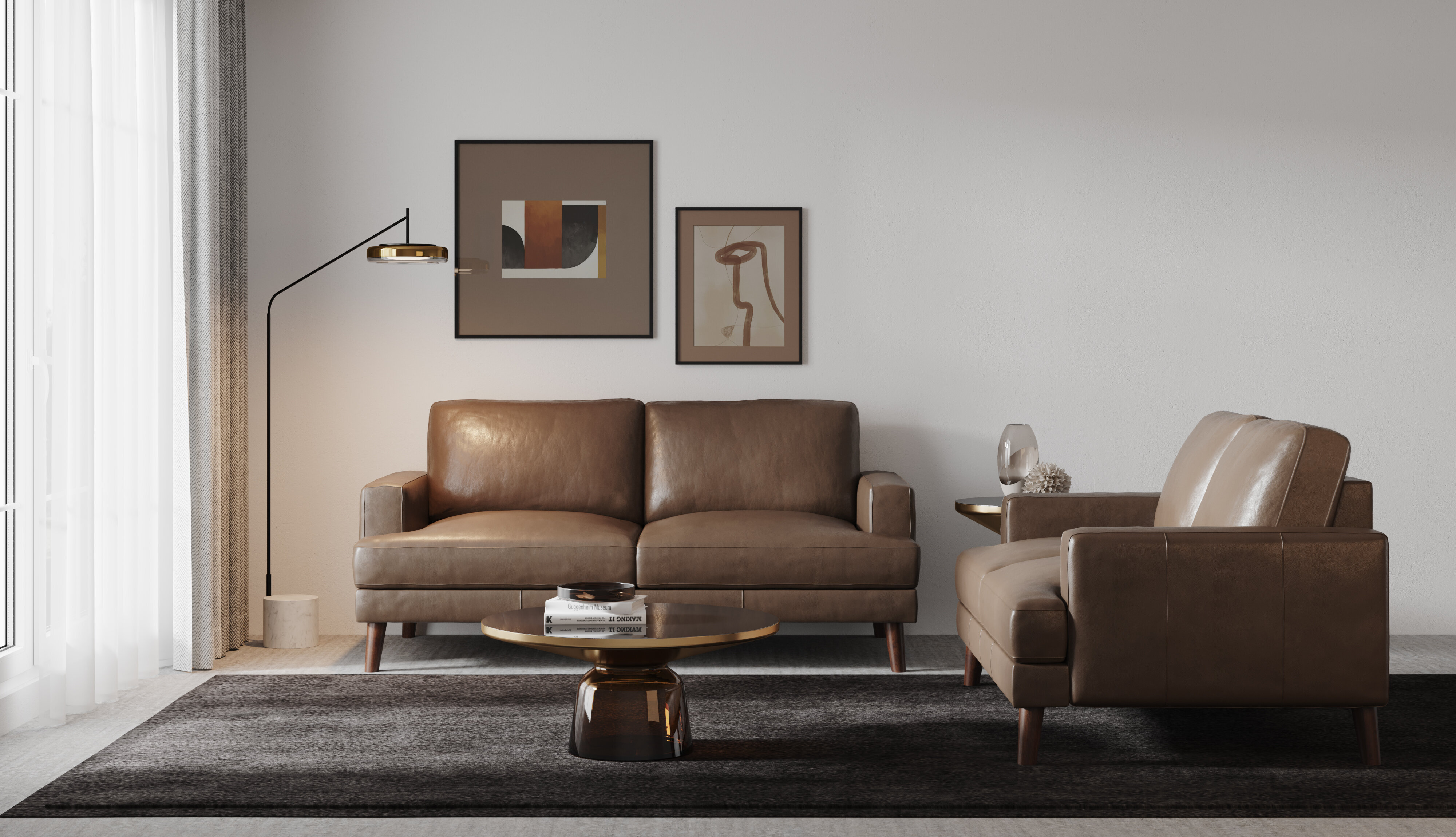 Ostro Ohio Sofa Set LOOHIOVLCO3124 hero image