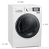 LG TD-H901MW 9kg Centum™ Heat Pump Dryer image NaN