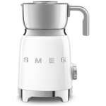 Smeg 50's Style Retro Milk Frother White MFF11WHAU hero image