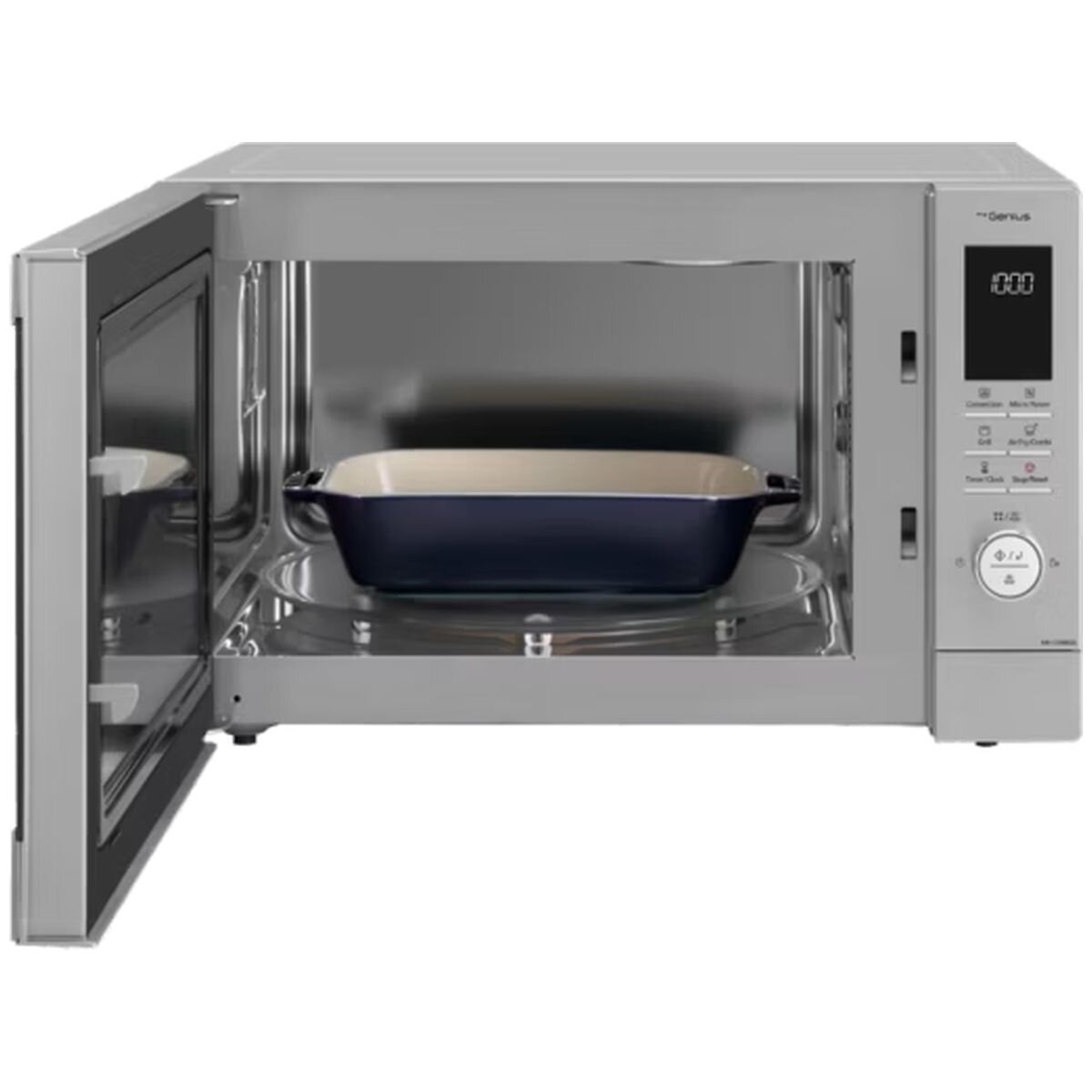 Panasonic 34L 4-in-1 Air Fry Convection Stainless Steel Microwave NN-CD88QSQPQ hero image