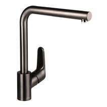 Hansgrohe Decor 280 1jet Sink Mixer Tap - Brushed Black Chrome 31817343 hero image
