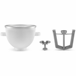 KitchenAid Ice Cream Bowl Attachment for Stand Mixer White 5KSMICM hero image