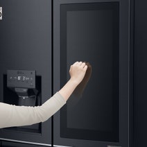 LG 910L InstaView French Door Fridge GF-V910MBSL hero image