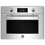 Bertazzoni 60cm Professional Series Combi-Microwave Compact Built-In Oven F457PROMWTX hero image