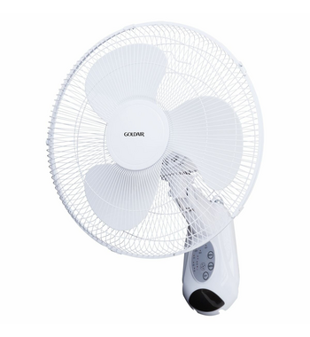 Goldair GSWF40R 40cm Wall Fan with Remote Appliances Online