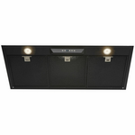 Schweigen 90cm UnderMount Matte Black Rangehood with IsoDrive SP Motor UM1390-9BSPPAK hero image