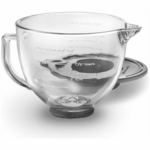 KitchenAid 4.7L Glass Bowl for Tilt-Head Stand Mixer KSM5GB hero image
