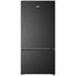 Haier 517L 500 Series Refrigerator Bottom Freezer Matte Black HRF510BEC image NaN