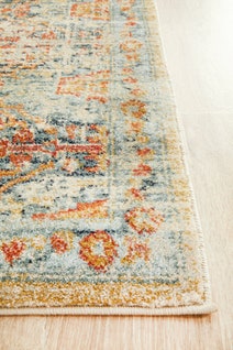 Rug Culture Legacy Extra Large Multi-coloured Rug 500X80CM - LEG-853-BLUE-500X80 hero image