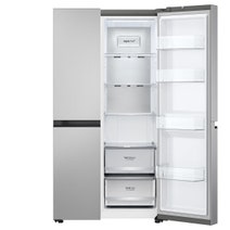 LG 655L Side by Side Fridge Stainless Steel GS-B600PL hero image