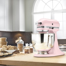 KitchenAid KSM160 Artisan Stand Mixer Pink 5KSM160PSAPK - 93475 hero image