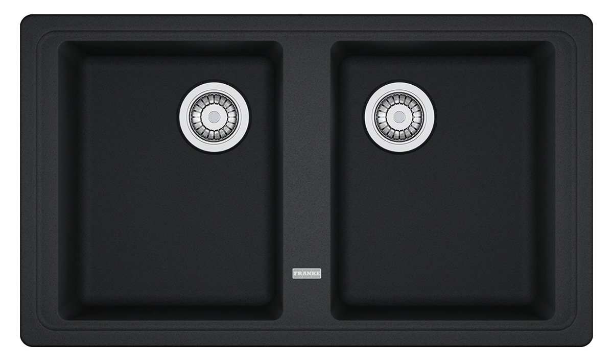 Franke BFG620ONYX Basis Double Bowl Inset Sink hero image