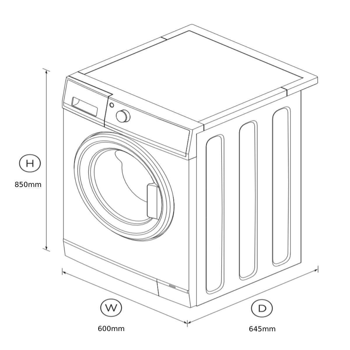 Fisher & Paykel Series 5 8kg Condenser Dryer DE8060P3 hero image