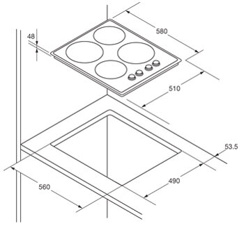 Blanco clearance electric cooktop
