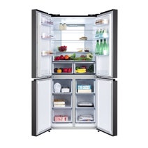 CHiQ 502L French Door Fridge Black Steel CFD502NBS hero image