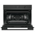 Fisher & Paykel Series 9 60cm Contemporary Compact Combi-Microwave Oven Black Glass OM60NDTDB1 image NaN