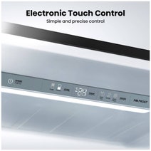 Hisense 417L Bottom Mount Fridge Charcoal HRBM419B hero image