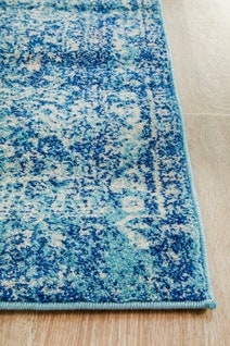 Rug Culture Evoke Extra Large Blue Rug 500X80CM - EVO-253-BLUE-500X80 hero image