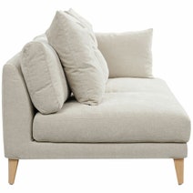 Kalona KYOTO Left Facing Extended Chaise Sofa Pearl WS-205-LCS-VILA-54 hero image