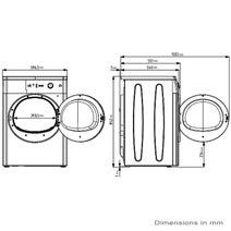 Beko DV7220X 7kg Vented Dryer hero image