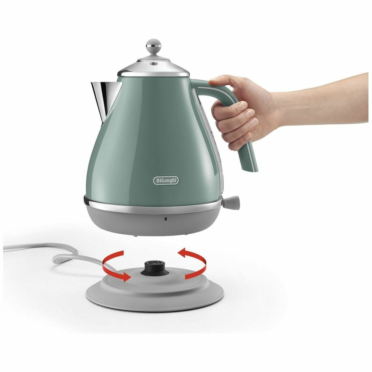 Delonghi icona kettle green on sale