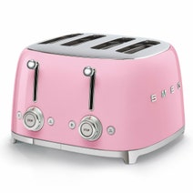 Smeg Kettle and Four Slice Toaster Breakfast Pack Pink KLF04PKAUTSF03PKAU hero image