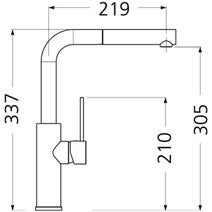 Oliveri MT0079B Mito Pull Out Tap hero image